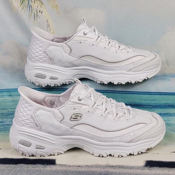 Skechers D’Lites New Scene Slip-Ins Womens 10 - Picture 2 of 11